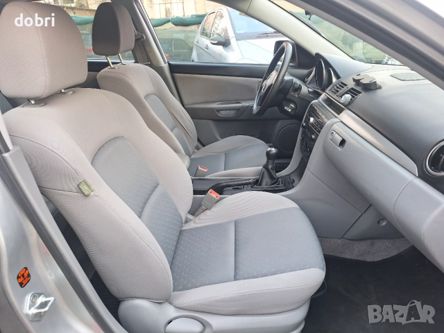 Мазда 3 1.4кб  90кс бензин с верига,фейслифт, снимка 10 - Автомобили и джипове - 52860085