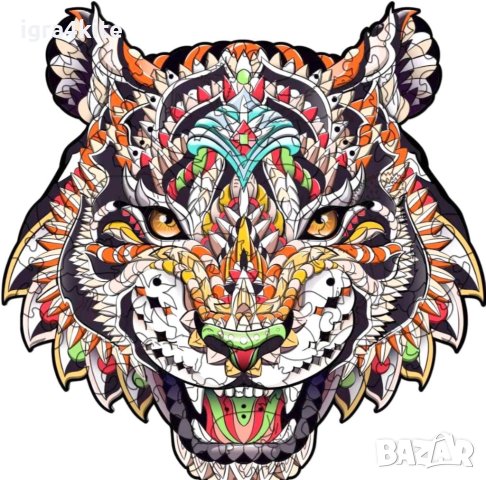 ПЕРФЕКТЕН ПОДАРЪК! Дървени пъзели 27 модела с лазерна изработка и части на животни, снимка 4 - Образователни игри - 43273631