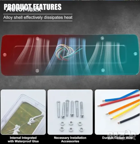 LED задни светлини за камиони 12V/24V, снимка 3 - Аксесоари и консумативи - 49673338