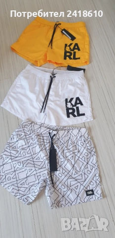 Karl Lagerfeld Mens Swimwear Size M и L 3Броя НОВО! ОРИГИНАЛНИ! Мъжки Бански!, снимка 12 - Бански - 52170122