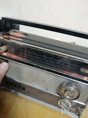 Ретро радиоприемник SONY TR-1000, снимка 4 - Радиокасетофони, транзистори - 48276420