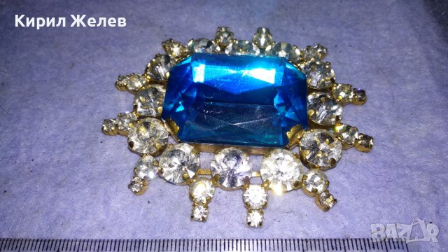 ЕФЕКТНА ЗЛАТИСТА АРТ АПЛИКАЦИЯ БИЖУ УКРАШЕНИЕ с ИСКРЯЩИ ФАСЕТИРАНИ КРИСТАЛИ 34598, снимка 13 - Други - 39072491