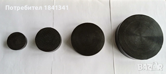 Кръгли плътни гумени тампони универсални, снимка 3 - Части - 53295846