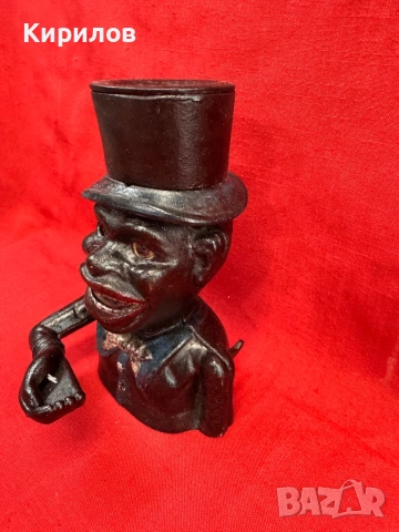 Чугунена Касичка!, снимка 2 - Антикварни и старинни предмети - 53512143