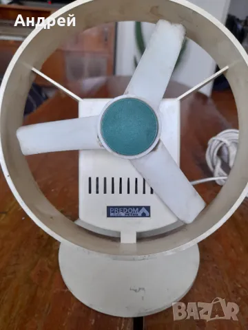 Стар вентилатор PREDOM #5, снимка 2 - Антикварни и старинни предмети - 48426718