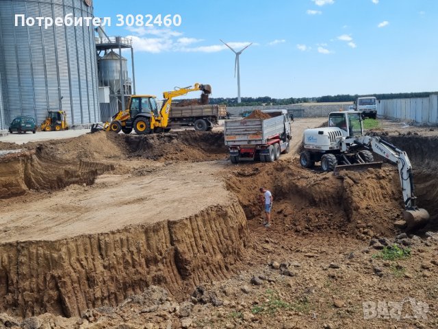 Услуги с багери, самосвали, валяци Каварна 