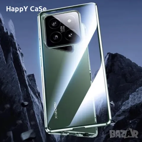 Xiaomi 14T / 14T Pro / 12 / 12X / Двоен 360 градуса магнитен кейс калъф с камера протектор, снимка 2 - Калъфи, кейсове - 35550301