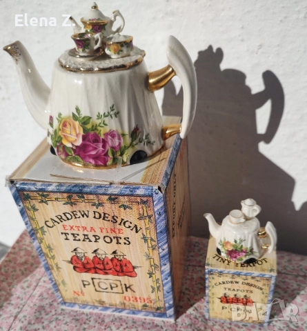 Royal Albert Old Country Roses и Paul Cardew редки декорации, снимка 3 - Други - 52935420