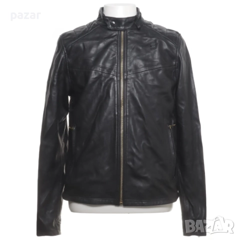 G-STAR Suzaki Classic Кожено Мъжко Яке Като Ново М, снимка 2 - Якета - 52191092