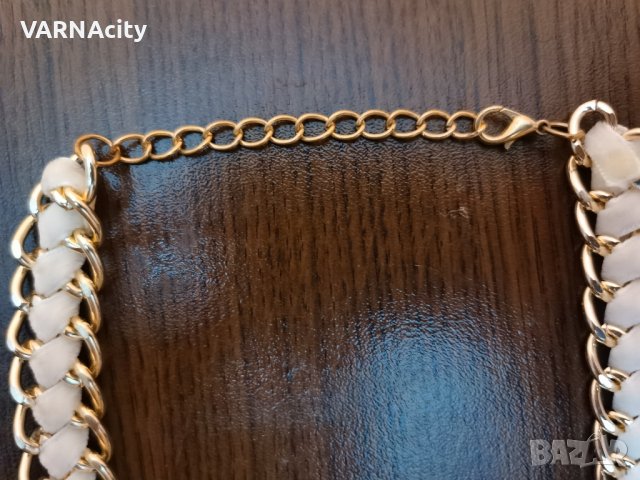 Колие с бели перли , снимка 4 - Колиета, медальони, синджири - 43941132