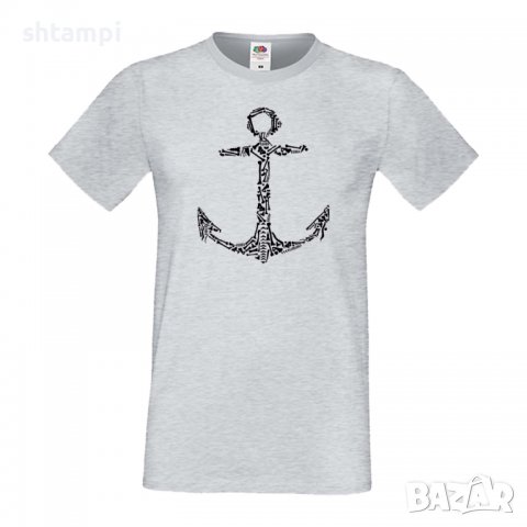 Мъжка тениска Anchor Bones Котва акостиране,закотвяне,Изненада,Подарък,Празник , снимка 5 - Тениски - 36812657