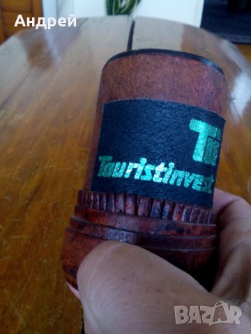 Стар кожен моливник Touristinvest, снимка 2 - Други ценни предмети - 28675285