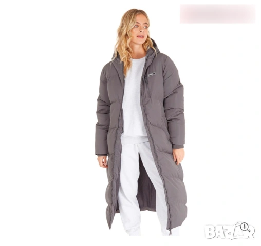 Дълго яке / палто с качулка Bench Eloraina размер 42 Л, снимка 2 - Якета - 53145261