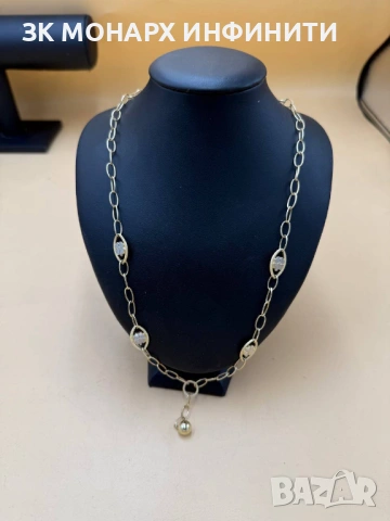 Златен ланец /585/, снимка 2 - Колиета, медальони, синджири - 53489621