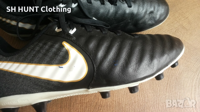 NIKE TIEMPO Leather Football Boots Размер EUR 40,5 / UK 6,5 бутонки естествена кожа 254-14-S, снимка 4 - Футбол - 52653947