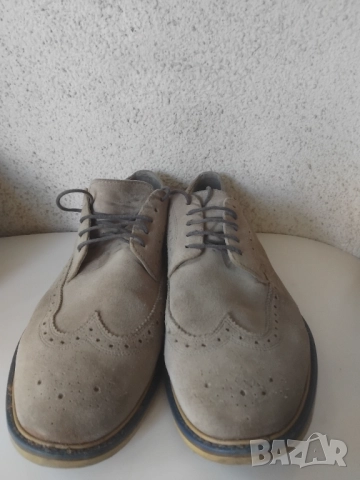 GEOX - 100% оригинални мъжки дишащи обувки естествена кожа, снимка 2 - Ежедневни обувки - 51713470