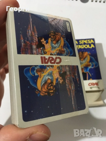 Нови! Красавицата и звяра - карти за игра от Италия (Beauty & The Beast) CRAI , снимка 4 - Карти за игра - 52776144