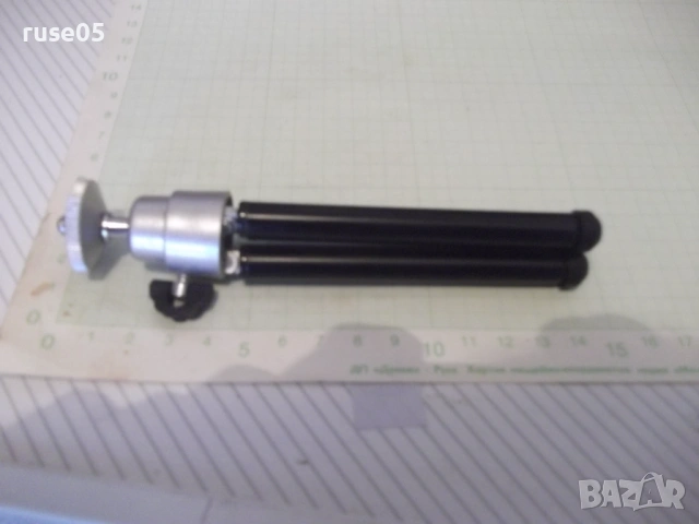 Статив мини за фотоапарат и др.,2 нива на разгъване, метален, снимка 3 - Чанти, стативи, аксесоари - 53403817