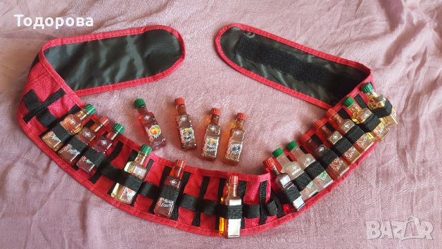 Мини бутилчици във фирмен патрондаж