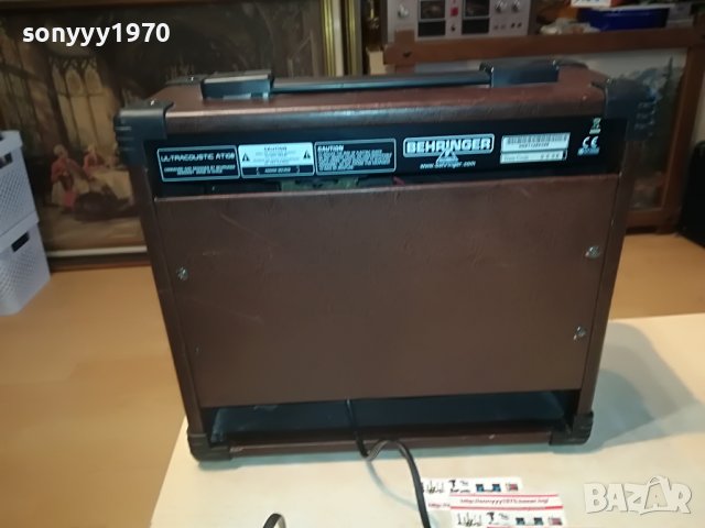 behringer at108 guitar amplifier-внос france 1412221845, снимка 10 - Ресийвъри, усилватели, смесителни пултове - 39011179