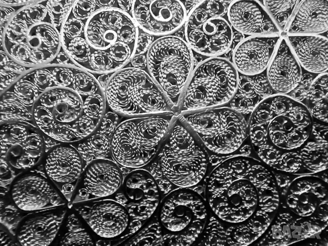 Сребърна Кутийка - 950 Сребро Филигран, снимка 6 - Други ценни предмети - 49851298