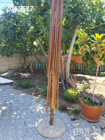 Дървен чадър , снимка 4 - Градински мебели, декорация  - 51510197