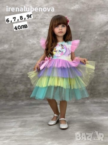 Рокля Еднорог 🦄, снимка 1 - Детски рокли и поли - 40587661
