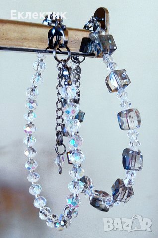 Кристални гривни, снимка 4 - Гривни - 35637595