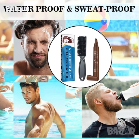 Писалка с водоустойчива боя за брада Guanjing , снимка 14 - Други - 52795370