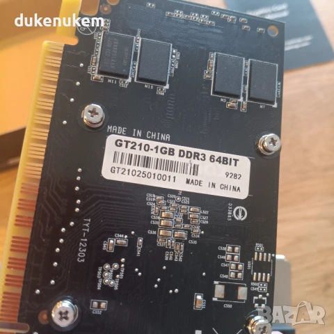 Видеокарта Low Profile SAPLOS GT 210 – 1GB DDR3, HDMI / DVI / VGA, снимка 11 - Видеокарти - 53382321