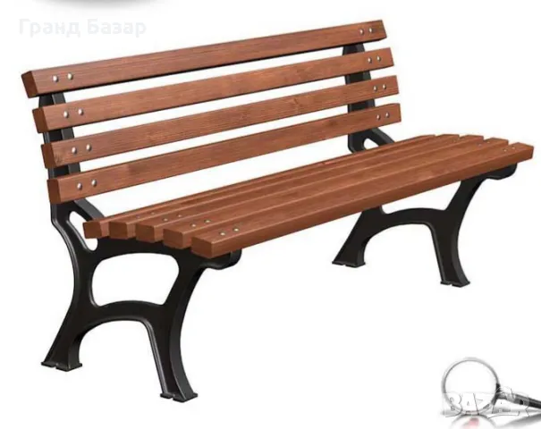 Паркова пейка,градинска пейка,модел 7, снимка 2 - Градински мебели, декорация  - 48560047