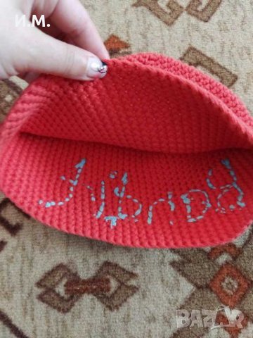 Красива плетена шапка, снимка 3 - Шапки, шалове и ръкавици - 28171619