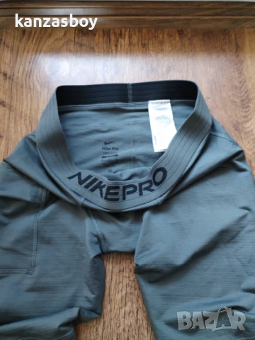 NIKE PRO WARM - страхотен фитнес клин КАТО НОВ ХЛ, снимка 5 - Спортни дрехи, екипи - 50952197