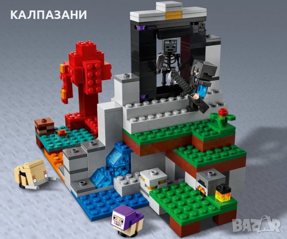 LEGO® Minecraft™ 21172 - Разрушеният портал, снимка 7 - Конструктори - 38821350