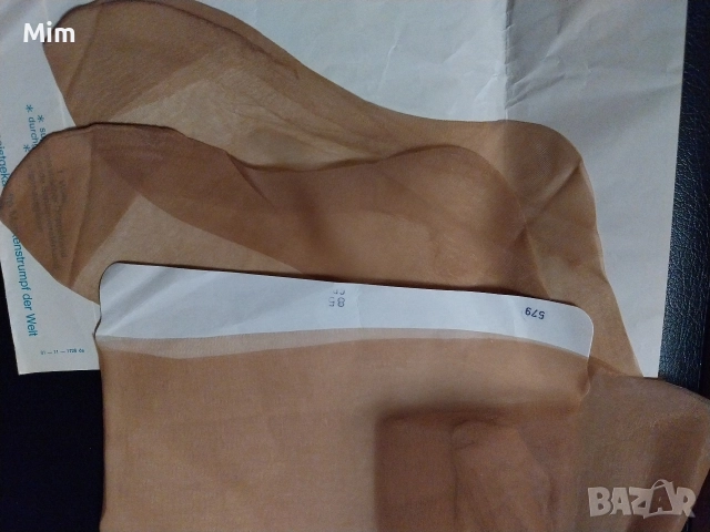  Резервирани Чорапи в цвят телесен за жартиери , снимка 7 - Бельо - 52745701