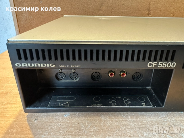 триглав дек "GRUNDIG CF 5500", снимка 10 - Декове - 51979778