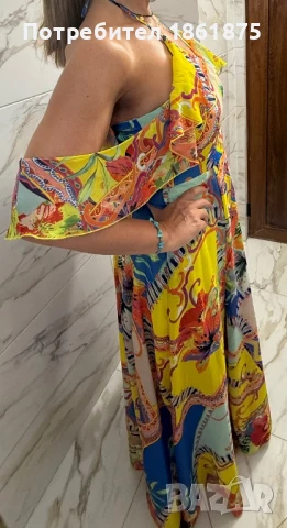 Дълга рокля, снимка 9 - Рокли - 45472084