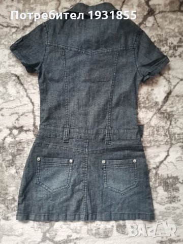 Дънкова рокля 10г, снимка 3 - Детски рокли и поли - 35095310