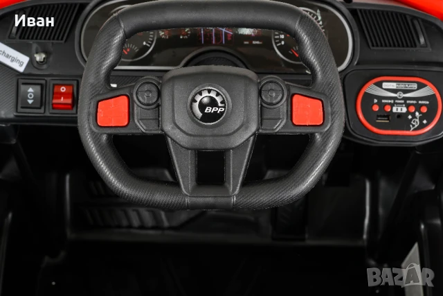 ТОП ЦЕНА!НОВО!Акумулаторно бъги/UTV Jakarta RED 4x4 с 12V батерия,USB, снимка 7 - Електрически играчки - 51337681