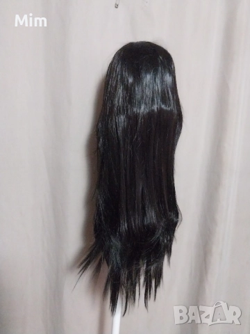 Перука в  черно дължина 70 см , снимка 7 - Аксесоари за коса - 52182542