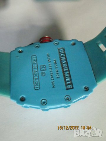 Richard Mille реплика, снимка 5 - Мъжки - 39020281