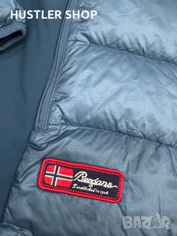 Мъжко хибридно пухено яке BERGANS OF NORWAY. Размер М, снимка 3 - Якета - 52855981