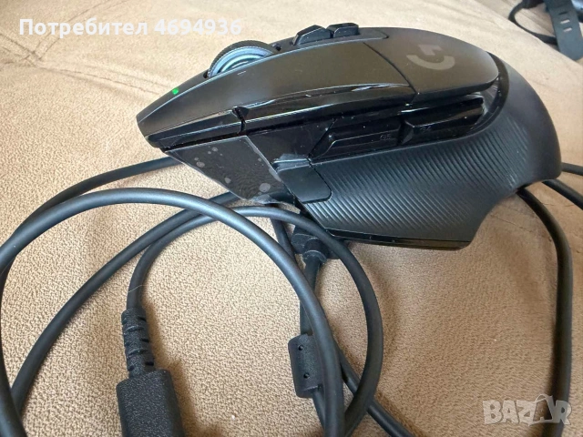 Logitech G502 X LIGHTSPEED, Black, снимка 3 - Клавиатури и мишки - 53063670