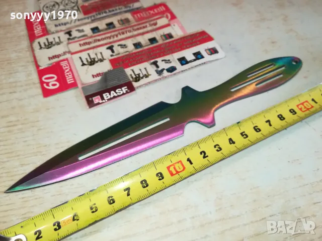 МЕТАЛЕН НОЖ КАМА 1203251541, снимка 5 - Ножове - 49465679