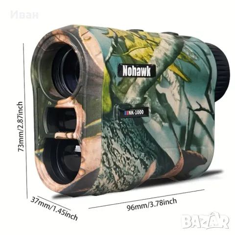 Акумулаторен лазерен далекомер NOHAWK, снимка 6 - Екипировка - 49167580