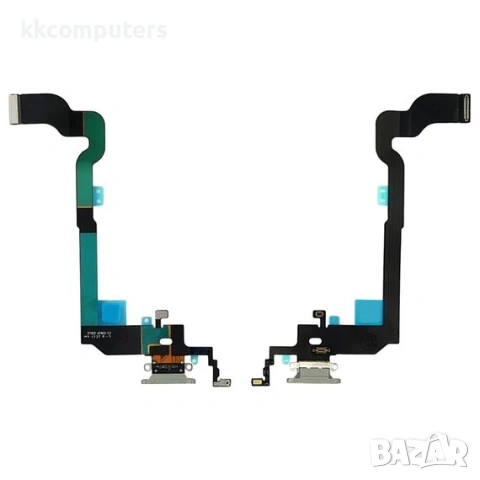 Лентов кабел за APPLE iPhone X със сив конектор зареждане, микрофон Original