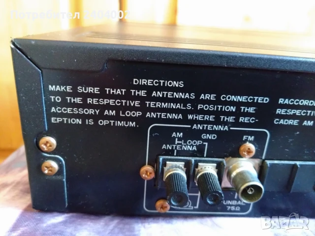 Тунер Pioneer F-443, снимка 13 - Ресийвъри, усилватели, смесителни пултове - 50758196