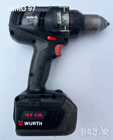 Wurth M-Cube Безчетков сет от акумулаторен перфоратор, ъглошлайф и винтоверт, снимка 11 - Други инструменти - 48005739