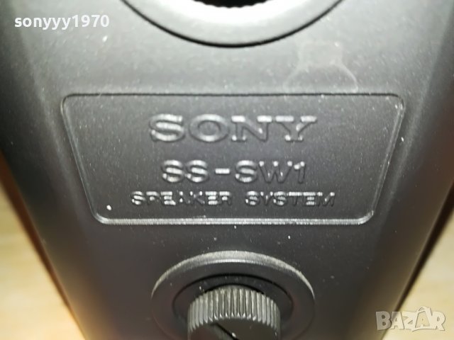 SONY SS-SW1 ВНОС SWISS 2107221956L, снимка 14 - Тонколони - 37462056