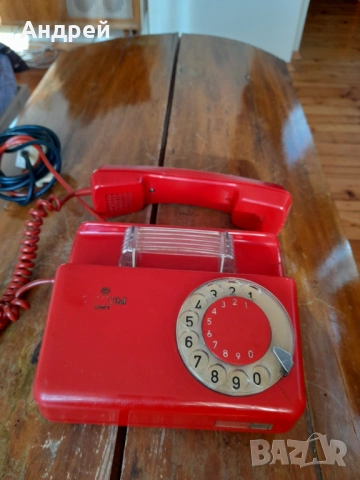 Стар телефон Telkom,RWT, снимка 3 - Антикварни и старинни предмети - 53445578